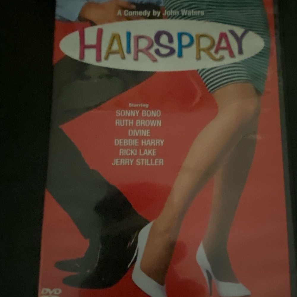 Hairspray DVD - Red Cover